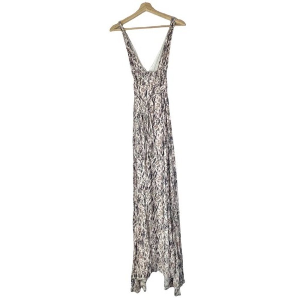 NEW Olivaceous Amy Blush Snake Print Maxi Dress S - Picture 5 of 15